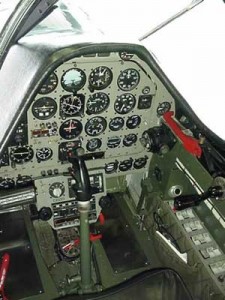North American P-51 Mustang Cockpit