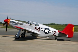 Red Tail North American P-51 Mustang