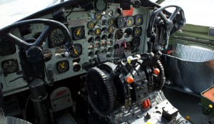 Cockpit Fairchild C-119 Flying Boxcar