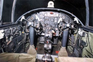 Cockpit North American B-25 Mitchell