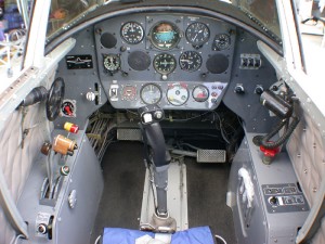 Cockpit of Nanchang CJ-6