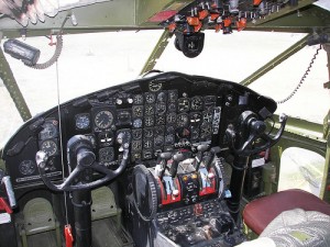 Fairchild C-119 Flying Boxcar Cockpit