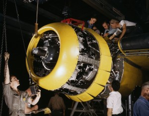 North American B-25 Mitchell Radail Engine