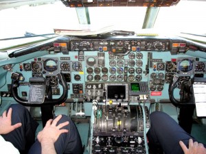 Cockpit of Antonov An-124