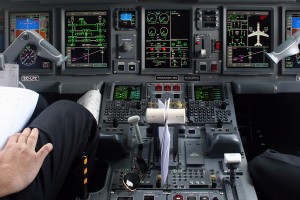 Embraer 195 Cockpit