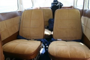 Interior of Cessna 205