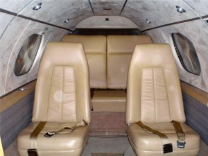 Learjet 23 Cabin