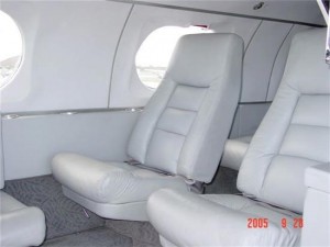 Learjet 23 Interior