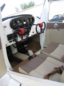 Cessna 140 and 120 Interior