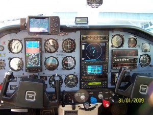Cockpit of Cessna 177 Cardinal